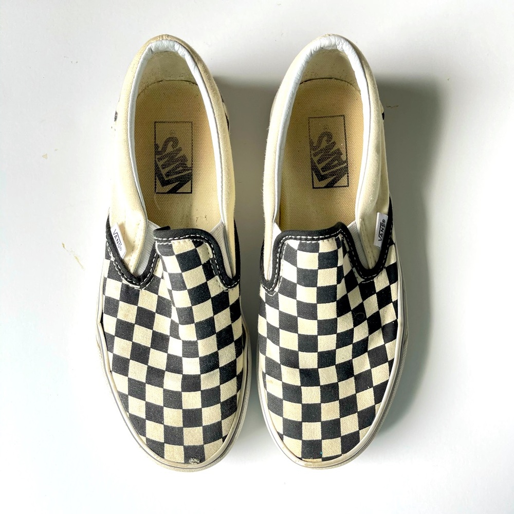 Checkered Vans